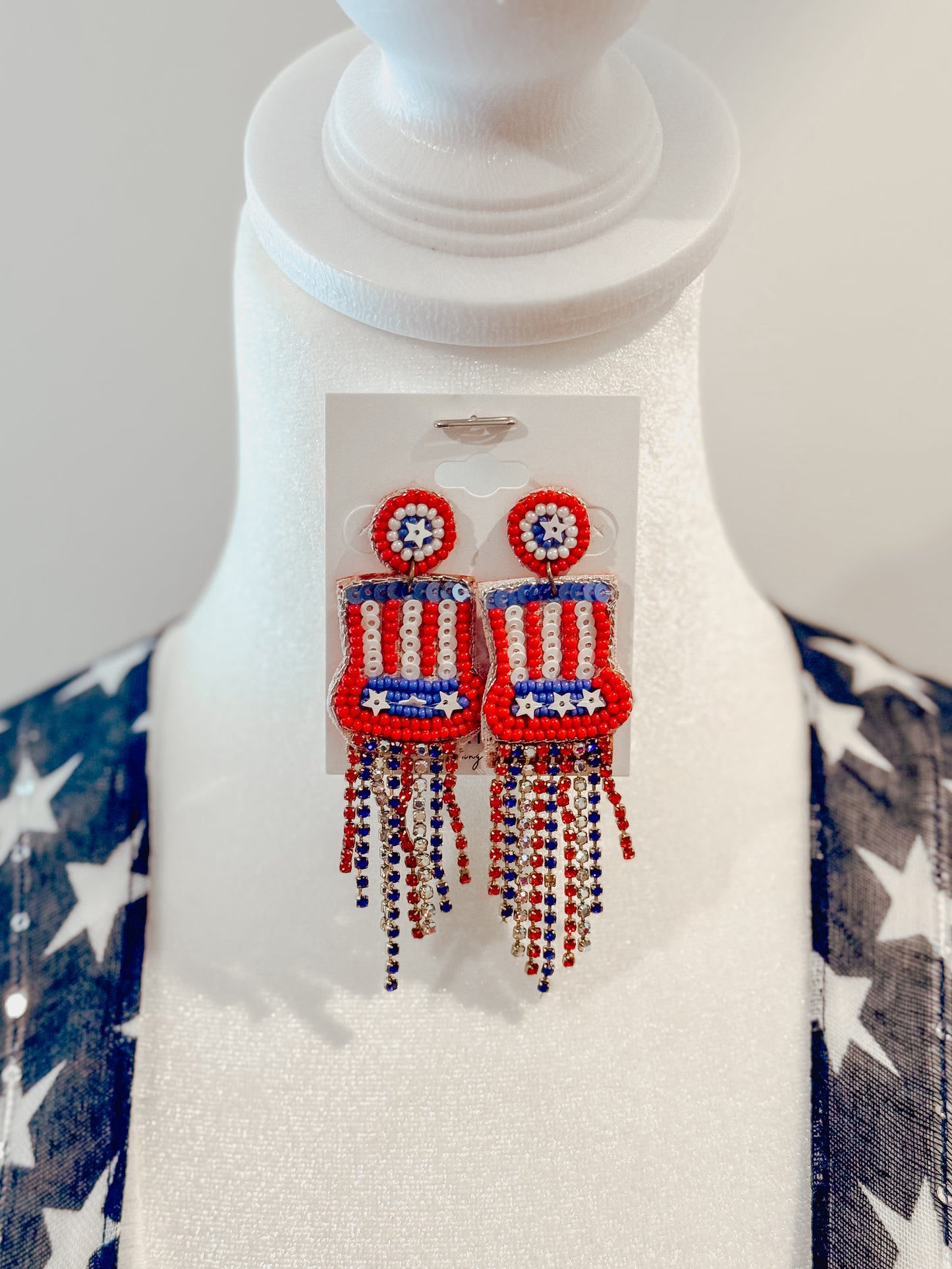 Let Freedom Ring Earring