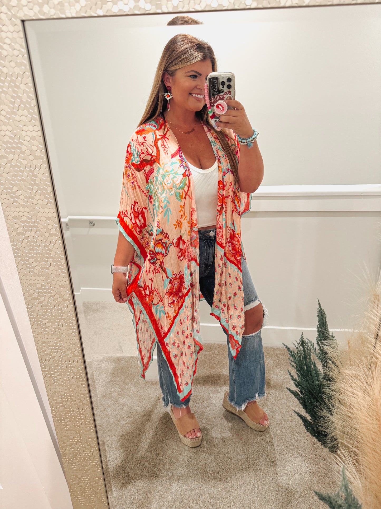 See You in St. Lucia Kimono