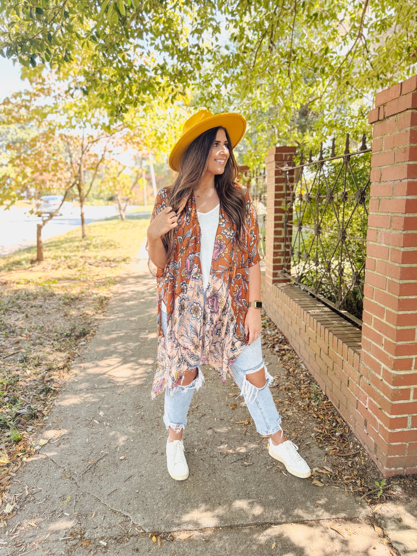 Fall Foliage Kimono