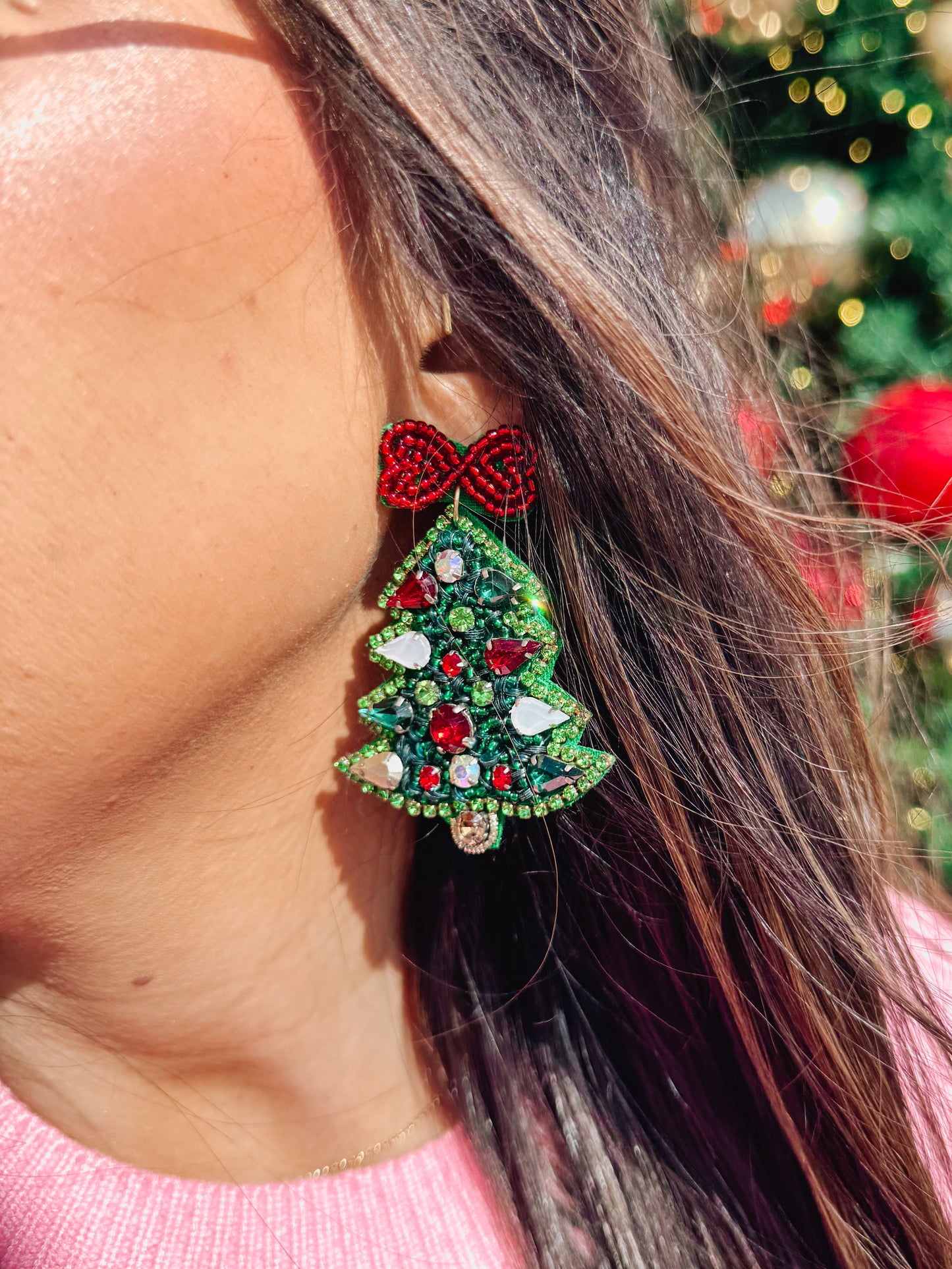 Christmas Tree Farm Earring