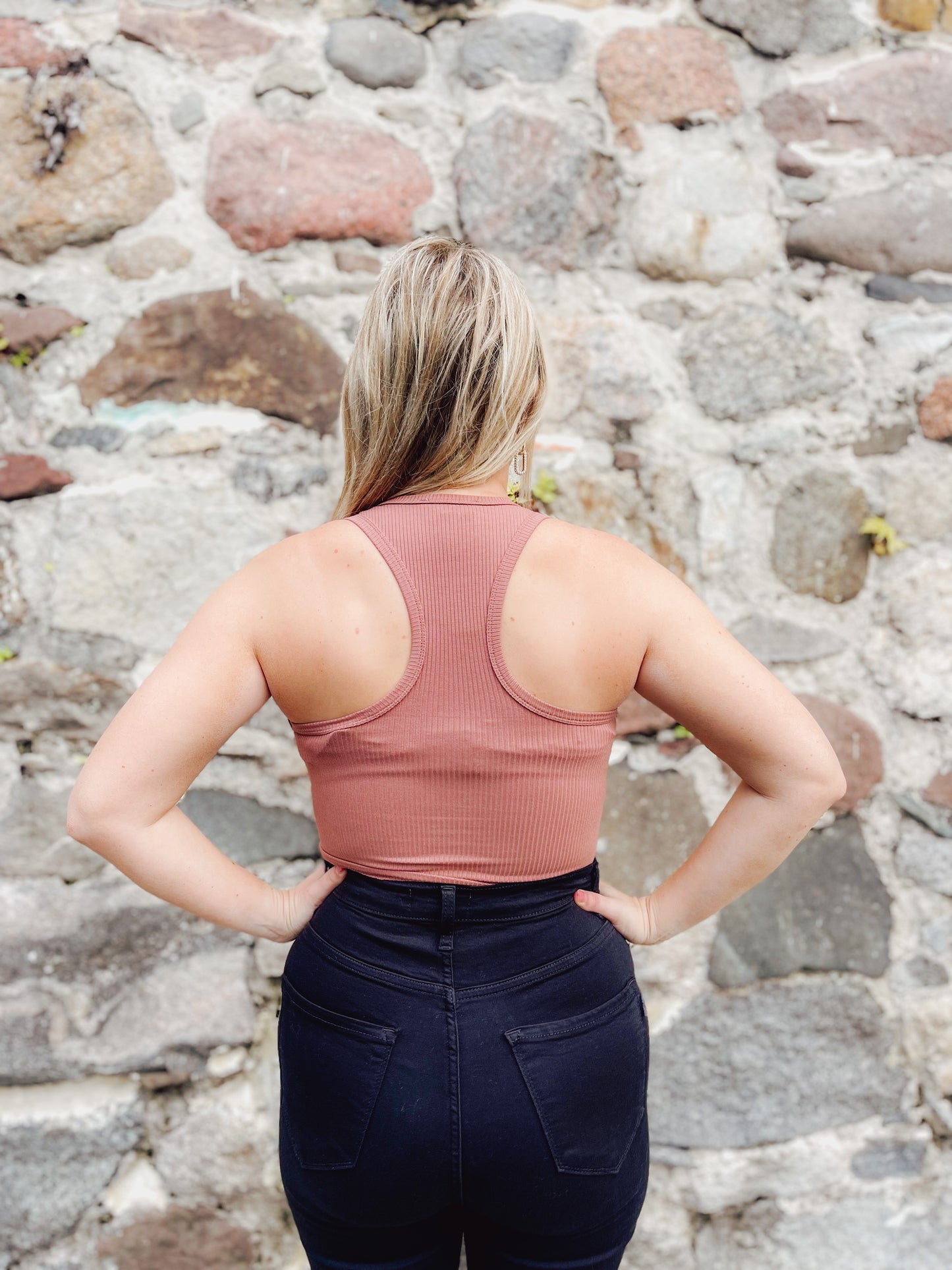 Back to the Basics Crop Tank